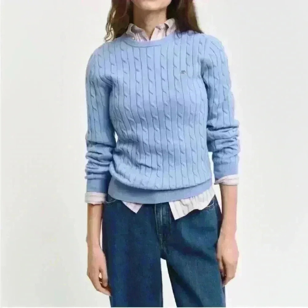 Lily Pulitzer cable knit sweater 💯 cotton
